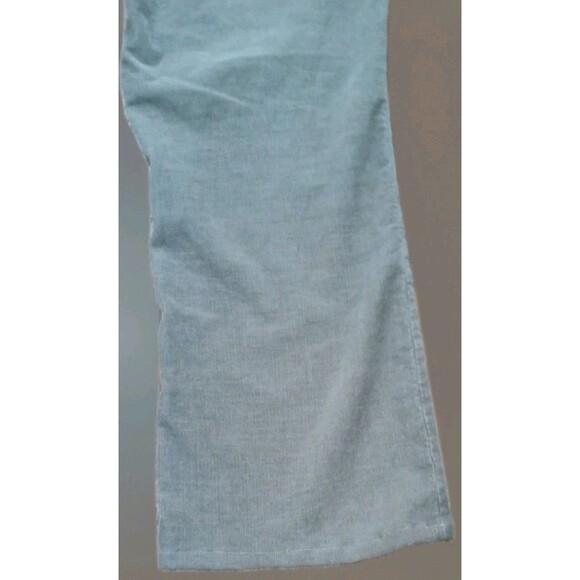 Talbots Women's 16 Curvy Corduroy Jeans Gray Bootcut Flare Soft Stretch - Picture 10 of 13